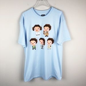 NWT Star Wars 8-Bit Princess Leia Organa (L)